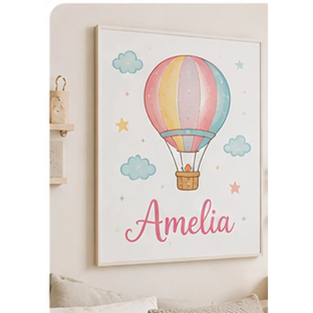 Personalized Kids Room Name Sign