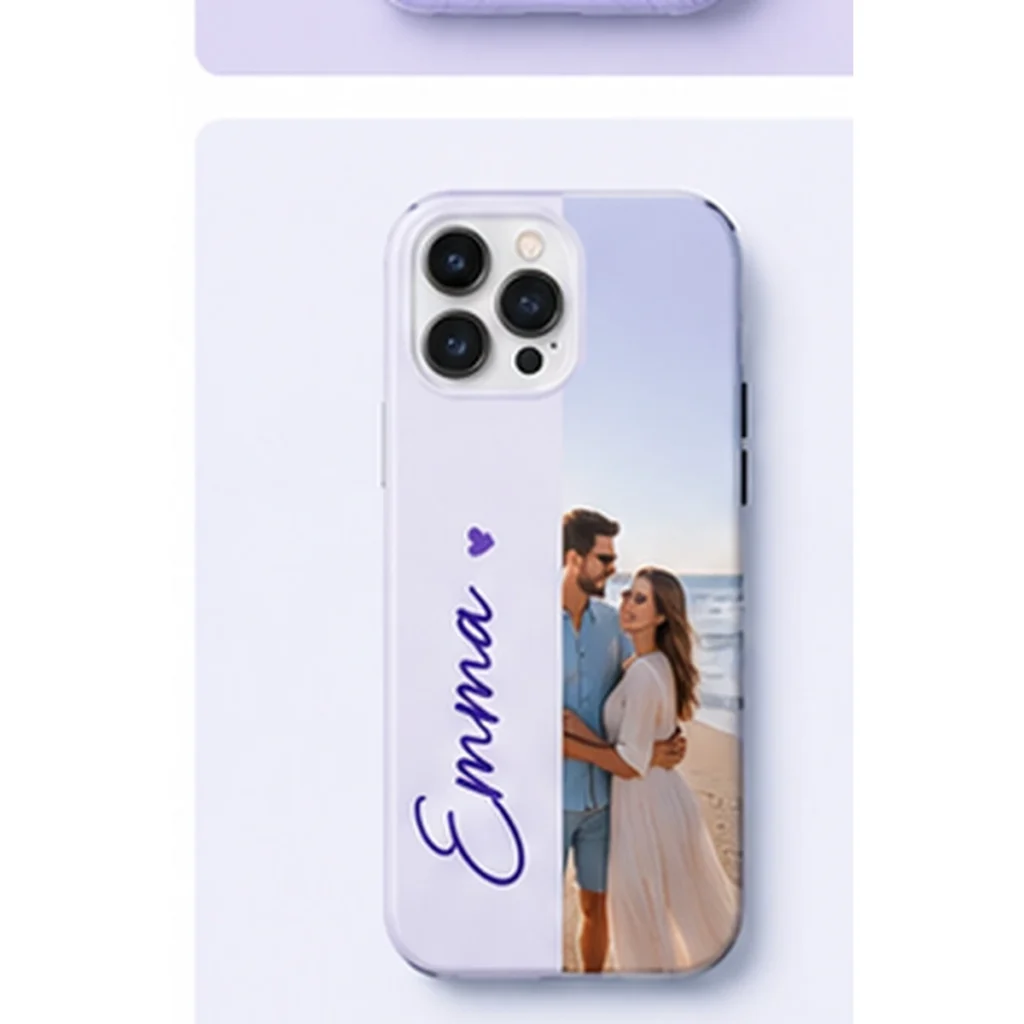 Glossy Custom Logo Phone Case