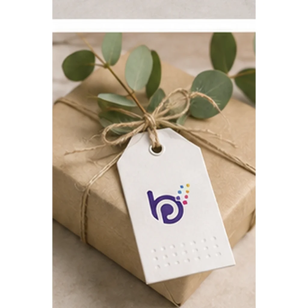 Minimal Clothing Hang Tag