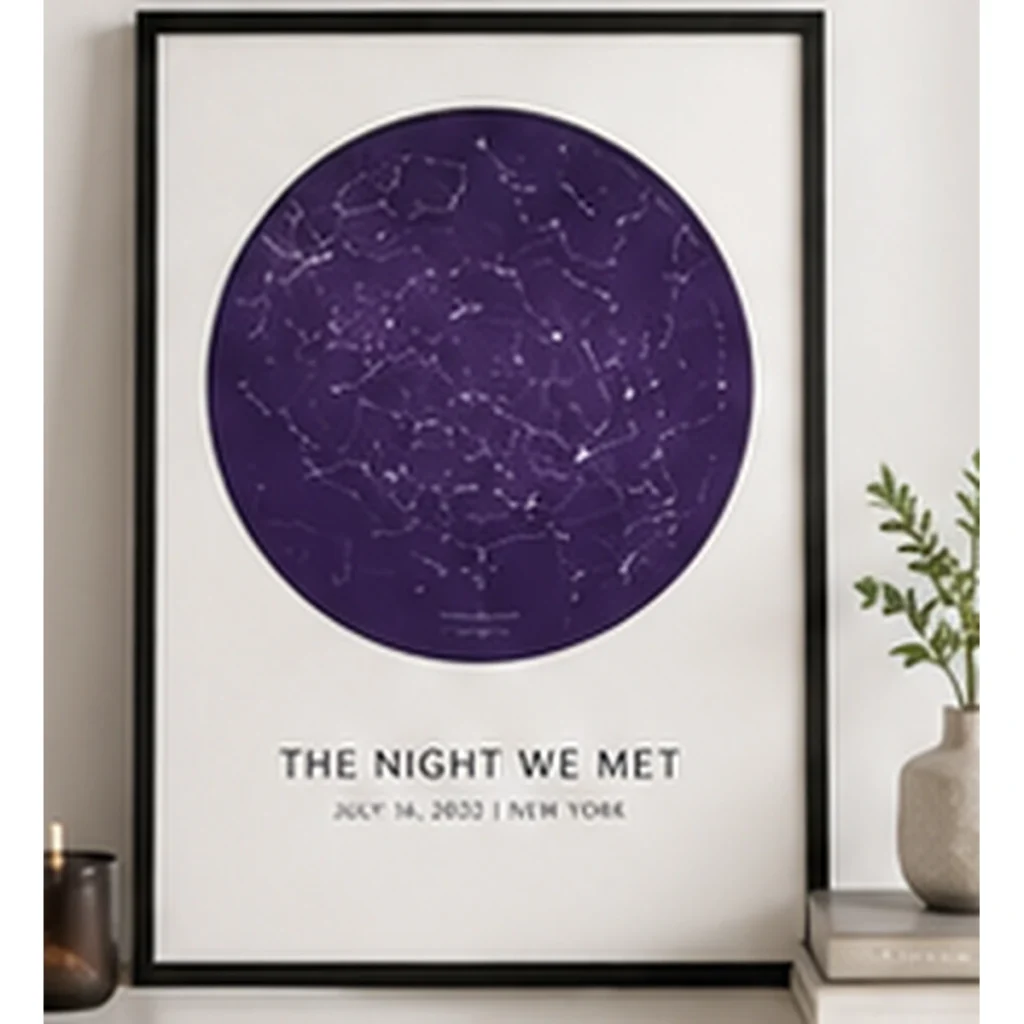 Personalized Minimal Art Print