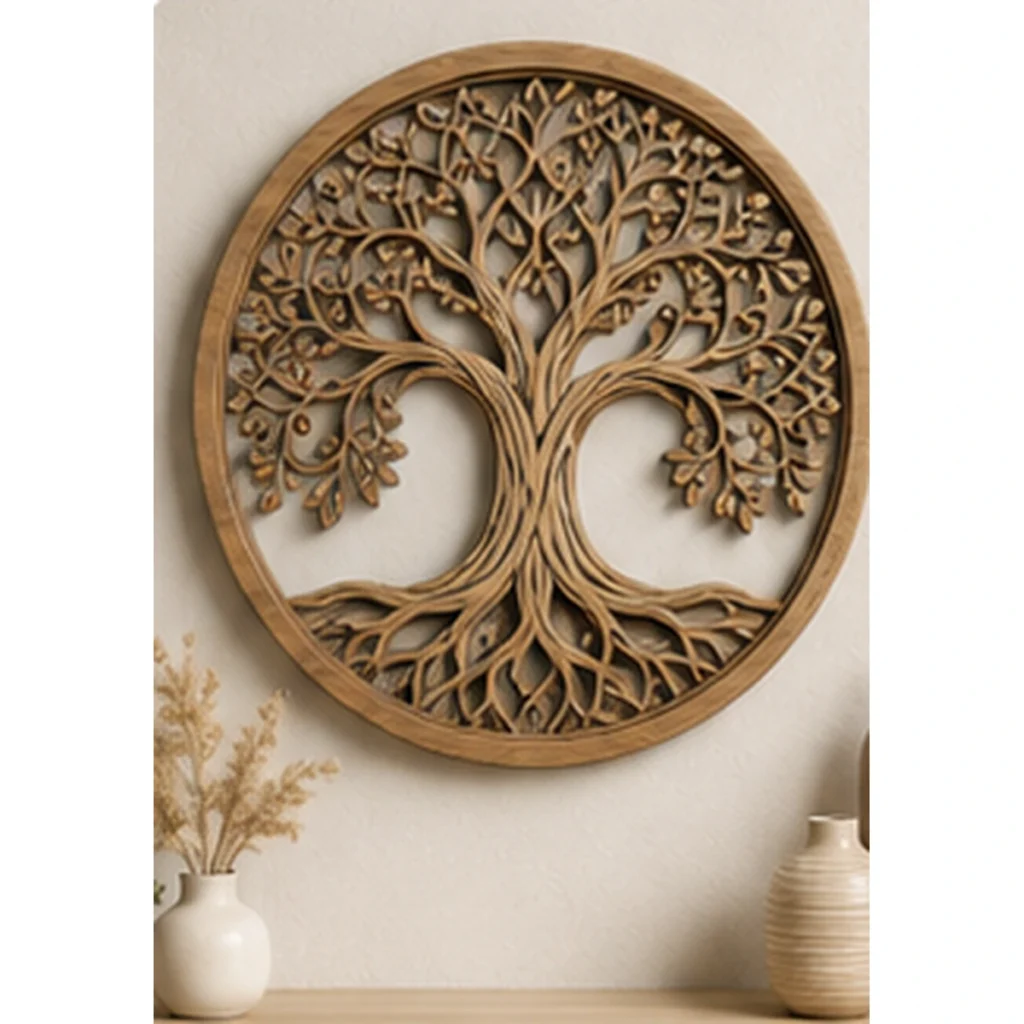 Personalized Geometric Mandala Wall Piece